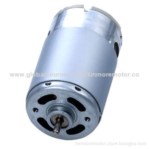 12V DC Fan Motor with Plastic End Cap and High-torque for Vehicles